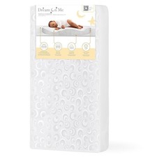 2-in-1 Breathable Two-Sided 3" Portable Mini Crib Mattress Greenguard Gold