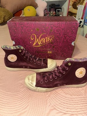 Wonka x Converse Exclusive Shoes (Men 9.5 Women 11.5) Brand New with Box Limited