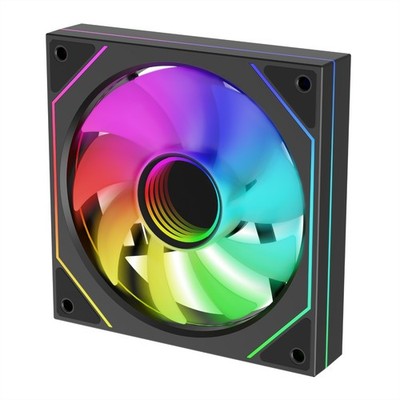 Xilence XF076 Infinity Mirror Design Case Fan 500RPM 13.2V