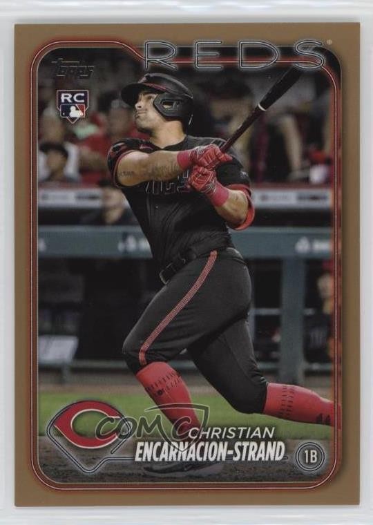 2024 Topps Series 1 Gold /2024 Christian Encarnacion-Strand #219 Rookie RC m5w