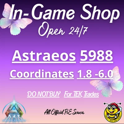 STUDIO WILDCARD 🔥 Ultimate In-game Dino Shop & Pack🦖 Ark Survival Ascended PvE PC/XBOX/PS