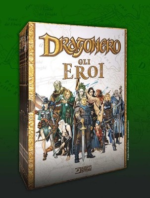 Bücher Stefano Vietti / Luca Enoch - Die Helden des Drachen. box