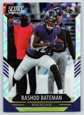 2021 Panini Chronicles #415 Rashod Bateman Score Update Rookies Silver