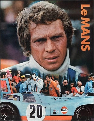 Steve McQueen  Le Mans Movie Poster 17 X 12 Reproduction