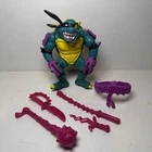 Slash PURPLE BELT RED S AND YELLOW BELLY VARIANT 100% Complete TMNT 1990 Vintage