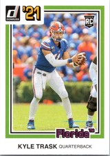 2021 Chronicles Donruss Draft Football Kyle Trask Florida Gators Pink Rookie #39