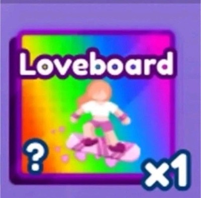 Loveboard In-Game Item x1 for Loveboard Game, Virtual Item for Online Gameplay