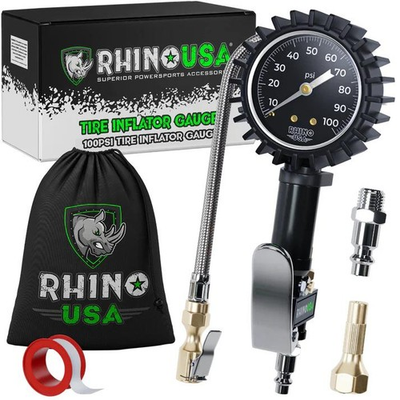 #ad Rhino USA Tire Pressure Gauge $31.90