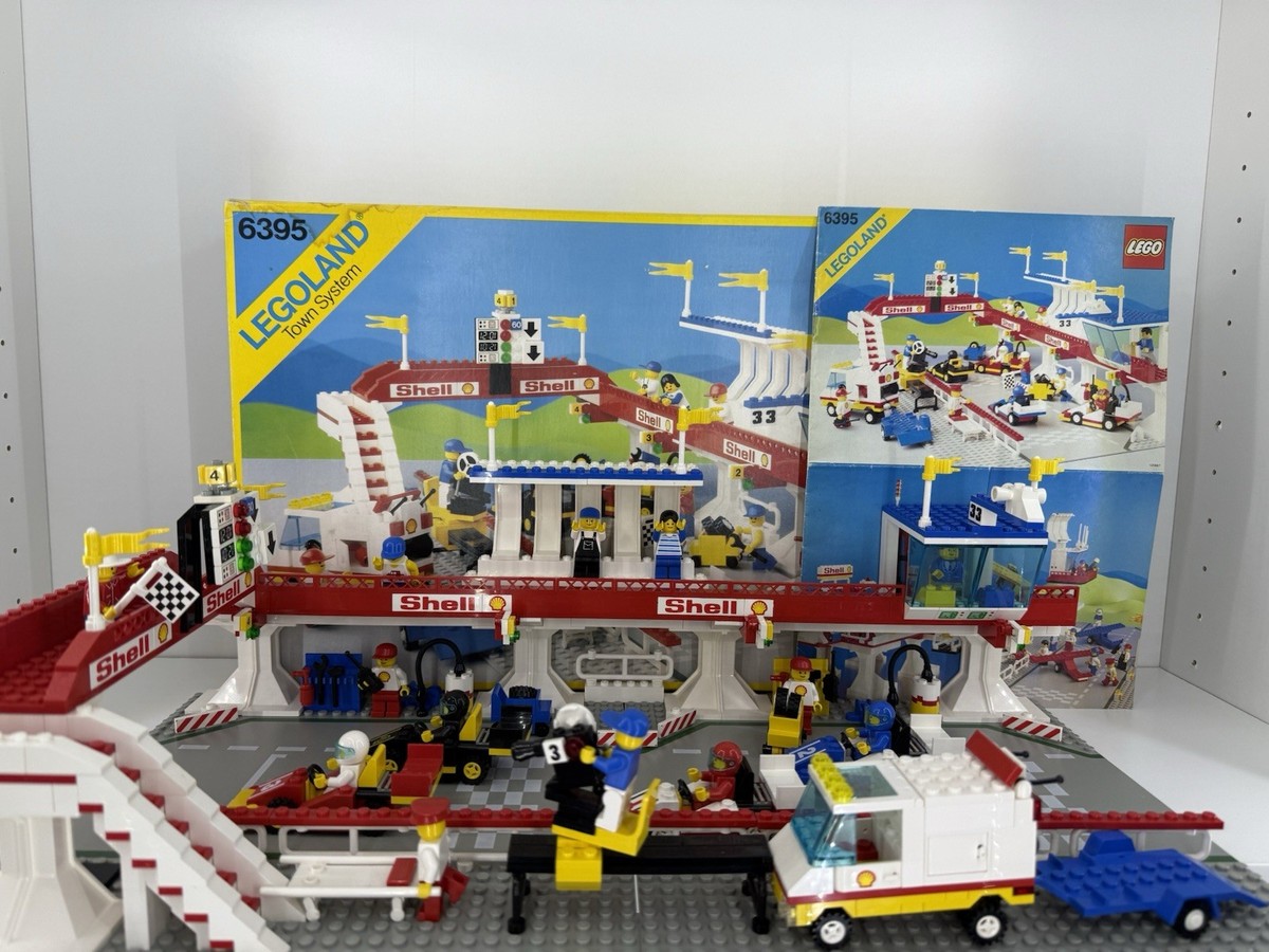 LEGO Town 6395 Victory Lap Raceway 100% Complete w/ Box
