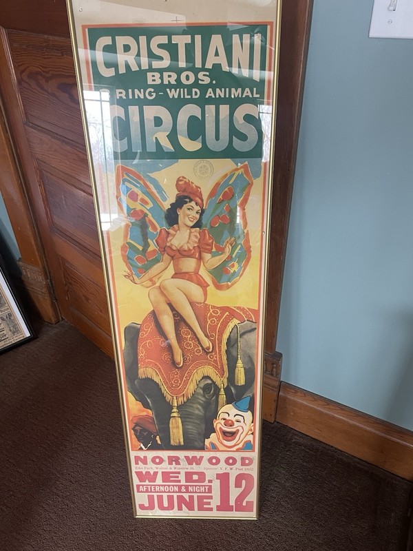 Cristiani Bros Circus Poster