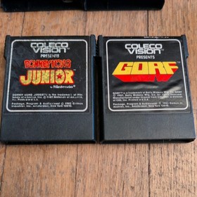  Colecovision Games lot 16 titles  1983 COLECO pitfall II 2  gorf zaxxo DK jr 