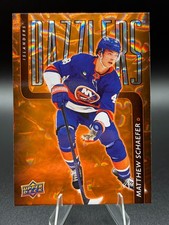 2025-26 Upper Deck Series 2 Hockey Matthew Schaefer Orange Dazzlers (RC) #DZ-57