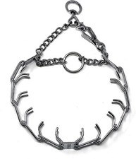 Herm Sprenger Prong Dog Training Collar with Quick Release Buckle Ultra-Plus Chr