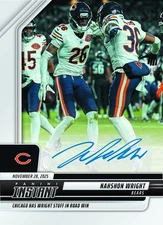 Nahshon Wright - 2025 Panini Instant NFL #274 Chicago Bears AUTO PRESALE
