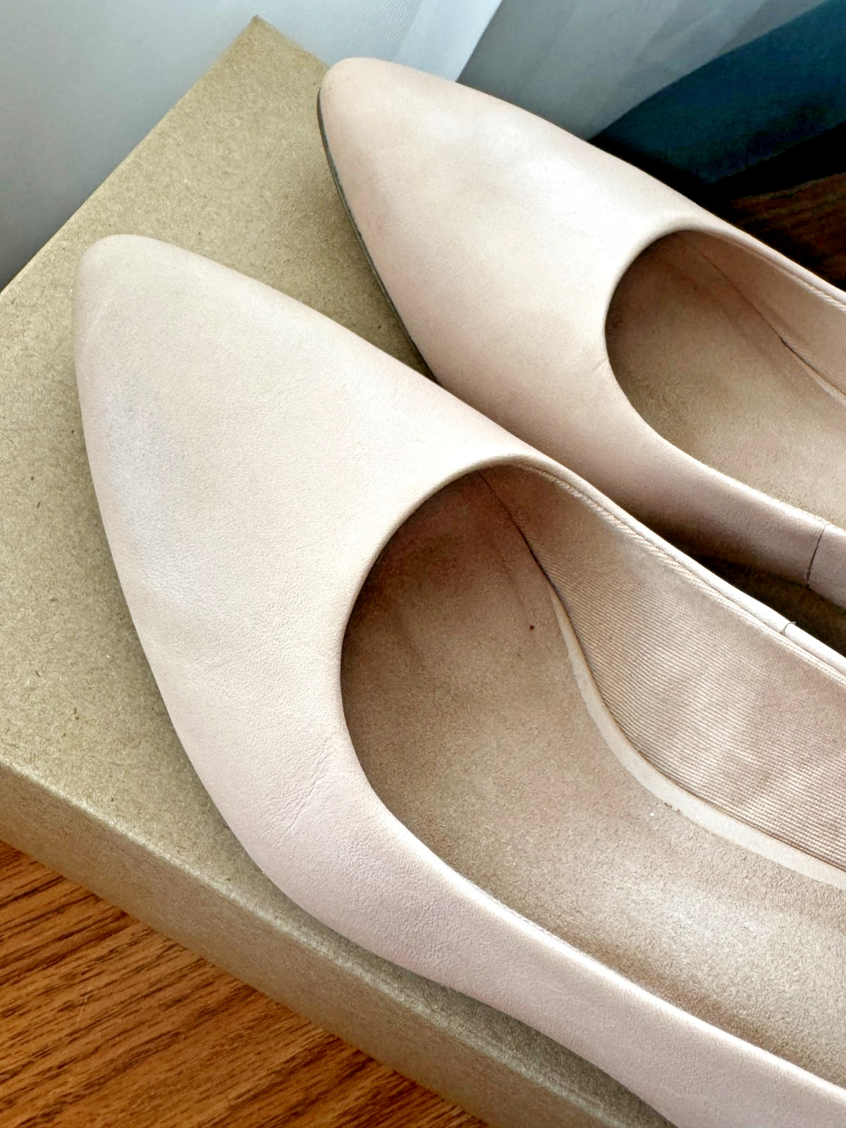 Clarks Linvale Jerica Nude Blush Leather Pumps Si… - image 8