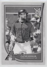 2018 Topps Big League Black and White 28/50 Steven Souza Jr #155 06z2