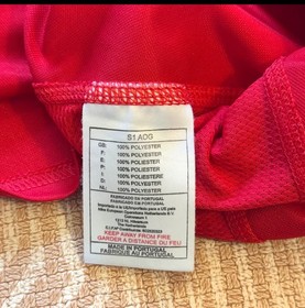 Genuine Vintage LARGE Nike Arsenal 2000 Home Shirt Dreamcast Red 00/01/02 L