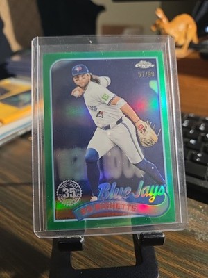 2024 Topps Chrome Update-Bo Bichette #89CU-13 Green Holo #57/99