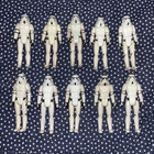 Vtg Star Wars Stormtrooper action figure original KENNER 1977 lot Army 10x