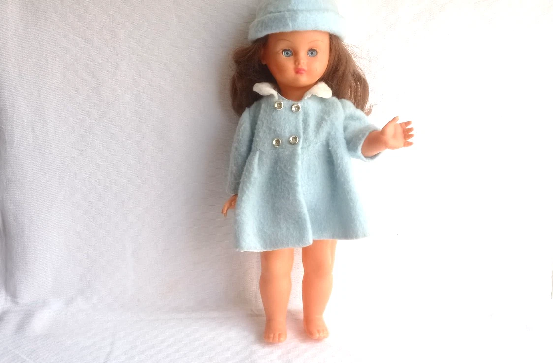 Ancienne Poupée Bella 35 Cm - Fabrication Française - Collection Fille