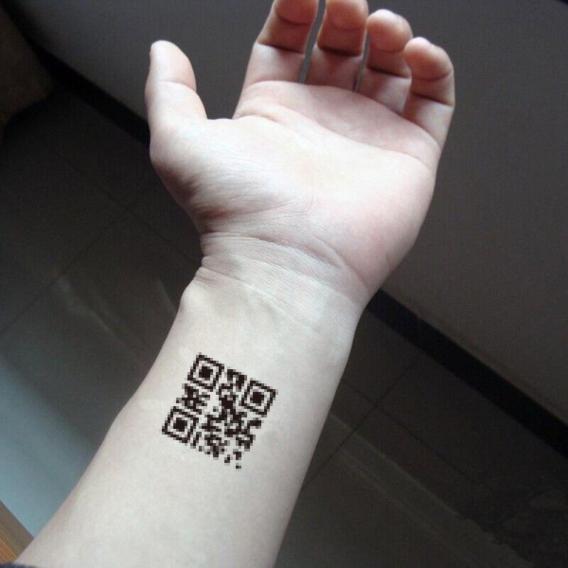 I Iove You QR Code Tattoo Stickers, 60 Sheets Scannable Confession  Temporary Stickers, 3-5 Days Lasting Waterproof QR Code Temporary Tattoo  Body Sticker(I Love You/I Sorry/HAPPY BIRTHDAY) : Amazon.ca: Beauty &  Personal