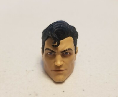 McFarlane DC Rebirth Superman Clark Kent Male Head For Custom Fodder 7'' Scale