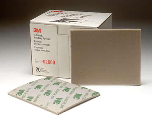 3M 2600 MicroFine Softback Sanding Sponge Sandpaper Paper Box Range 1200#-1500# - Picture 2 of 12
