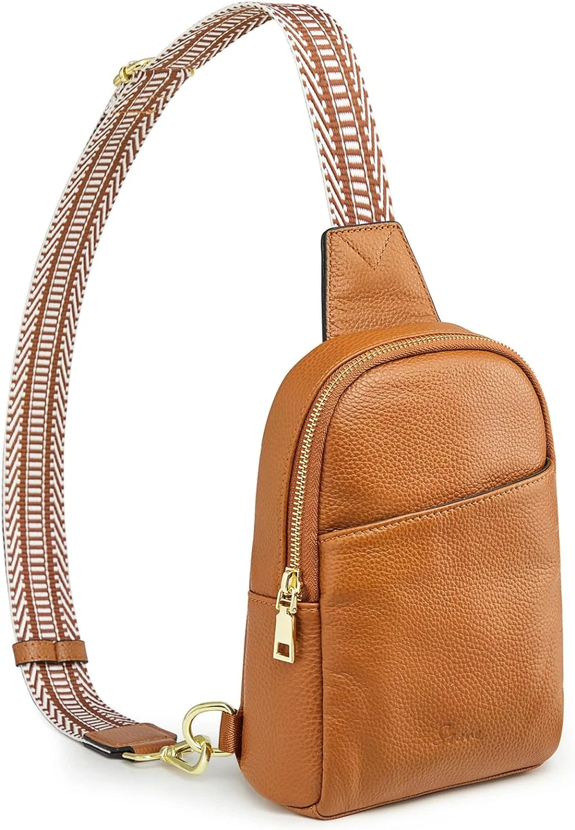 Genuine leather sling bag women Clearance