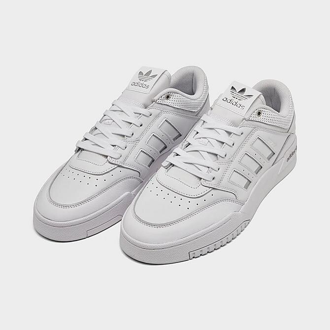 adidas Originals Drop Step Low Mens Basketball Shoes FZ5988 White 13 NIB