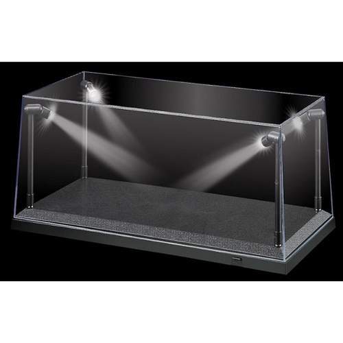 1:18 Display Case with LED Lights Black Base for DIECAST Models - KC9920 - Picture 1 of 3