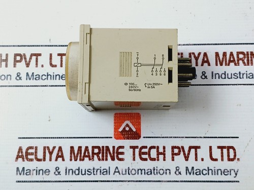 Omron H3CR-A8 Solid-state Multi-functional Timer 0 To 30 Min, 5A 100 To 240vac - Picture 3 of 6