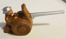 AMERICAN METAL Co. #AM16a RARE Dimestore Toy Lead Soldier ANTI-TANK GUN