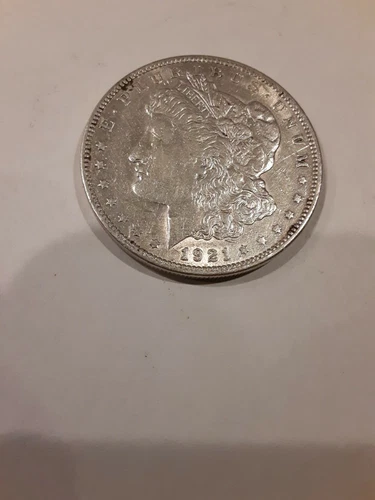 1921 Morgan Silver Dollar F / VF - See Picture #1073B