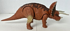 Jurassic World Roarivores Triceratops Mattel Dinosaur Toy Roaring Sound