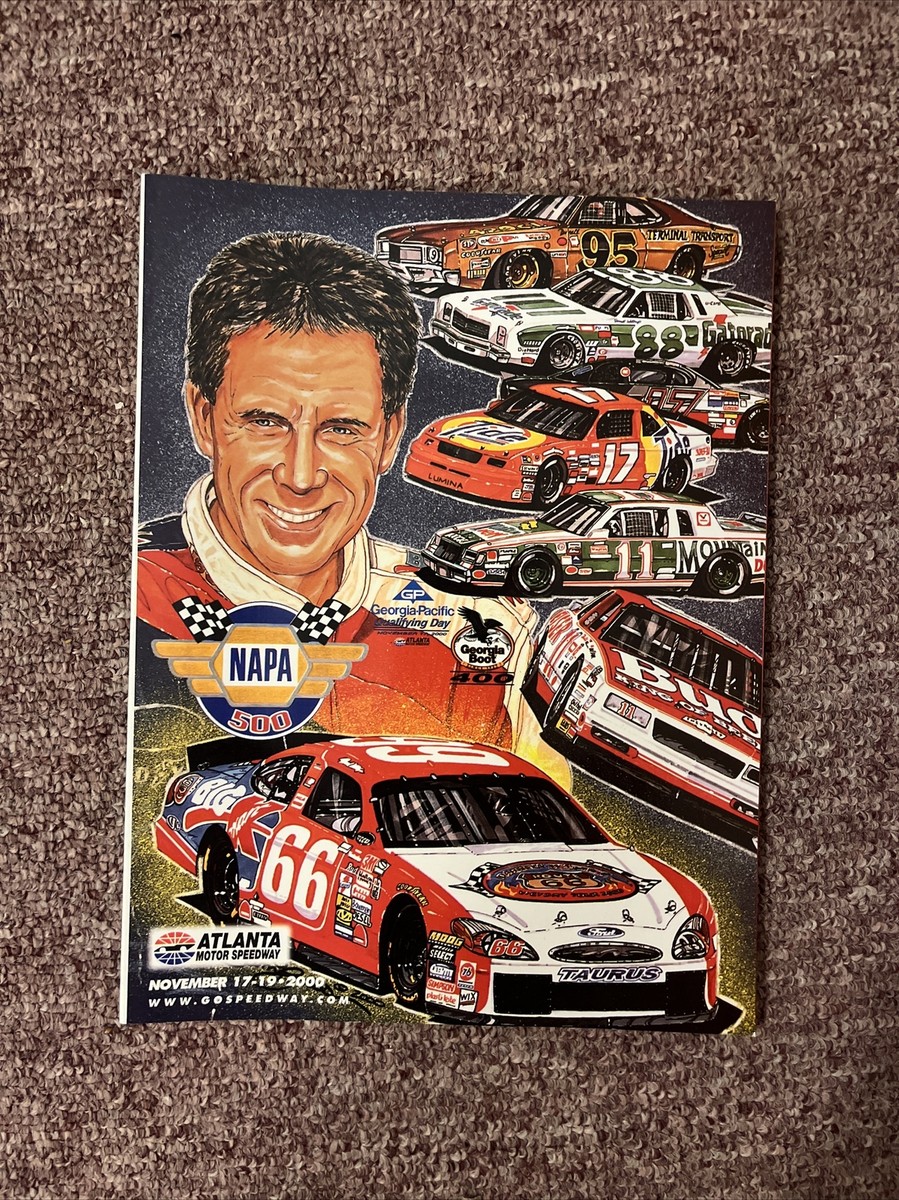 Atlanta Speedway NAPA 500 Official NASCAR Race Program NOV 17-19