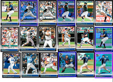 2019 DONRUSS BASEBALL LOT OF 62 RETRO 1985 CARDS HOLO PARALLELS VARIATIONS 44 RC