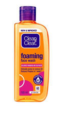 Clean  Clear Facial Wash 4x hydrating reduces pimples 100 ml free shipping