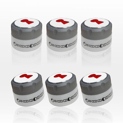 Upgraded 91538 Gas Grill Lighted Control Knobs,6 Pack Outdoor Grill knobs Fit...