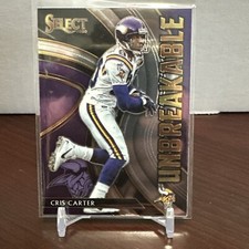 2020 Panini Select Football Unbreakable #U24 Cris Carter Unbreakable Prizm