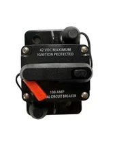 NEW NAPA High Amp Thermal Circuit Breaker 782-3114 100 Amps 42VDC Maximum