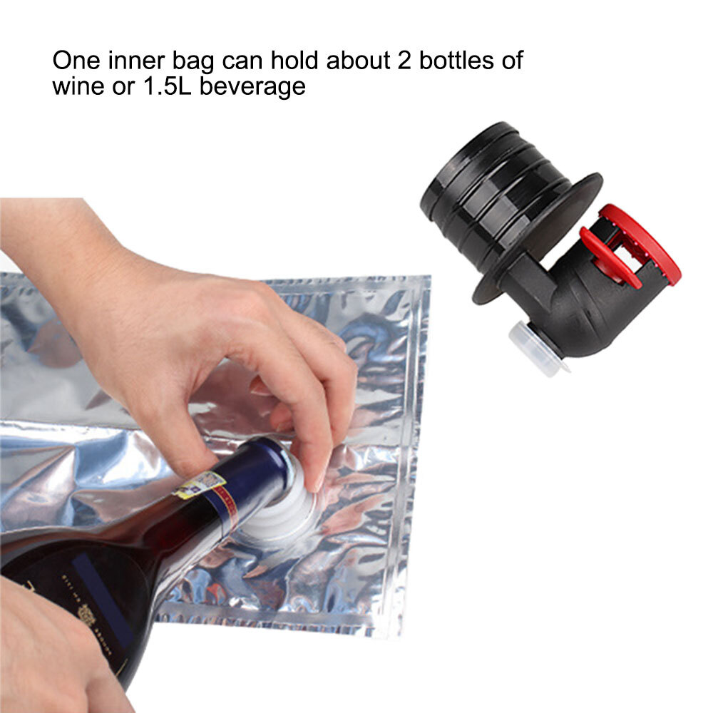 Wine Purse Insulated Beach Tote Bag with Hidden Compartment for Concert