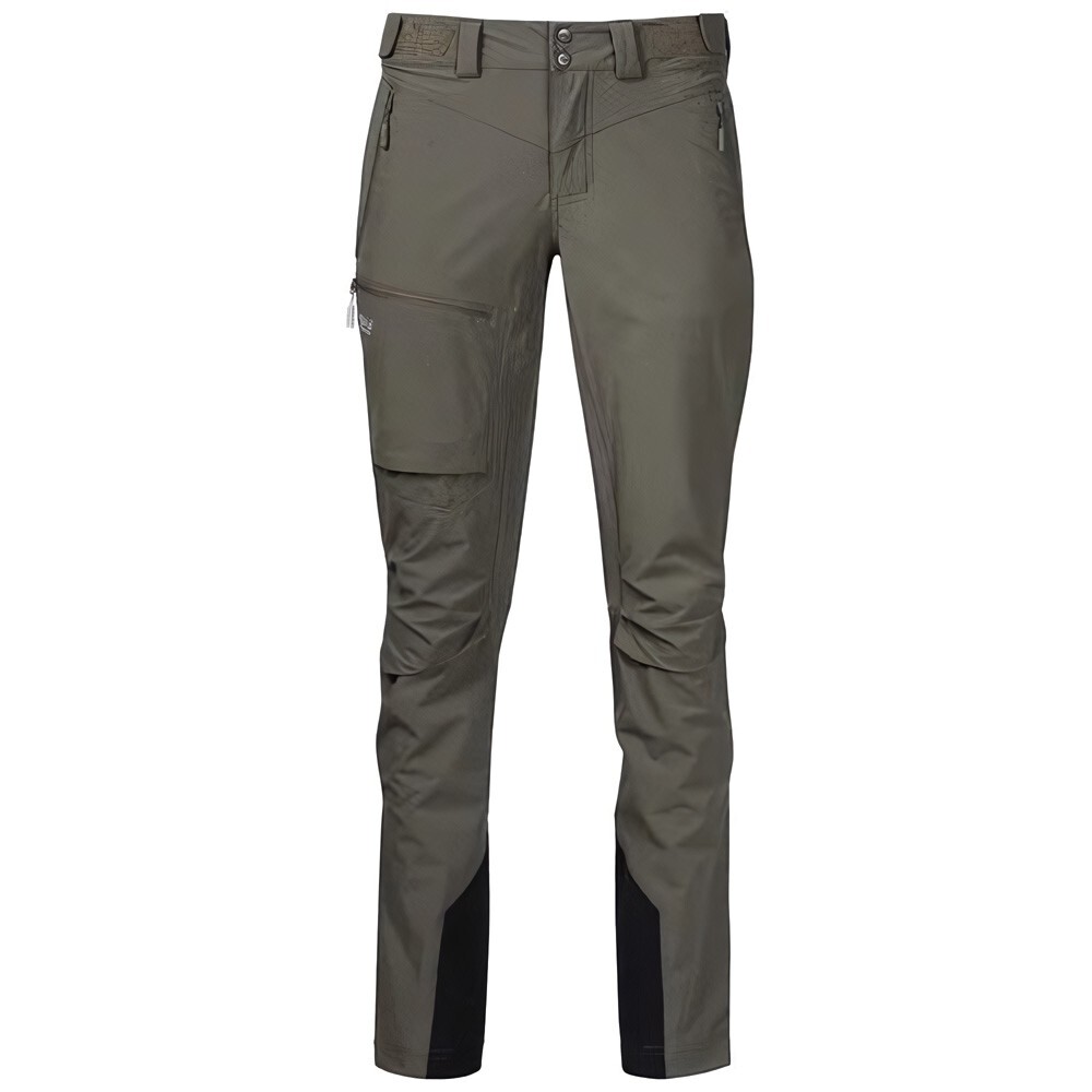 Мягкая оболочка Bergans Damen Wanderhose Breheimen зеленая 97237 23890₽