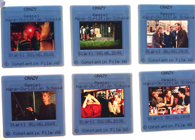 D234 6x Original Dias  CRAZY Robert Stadlober Tom Schilling Oona-Devi Liebich