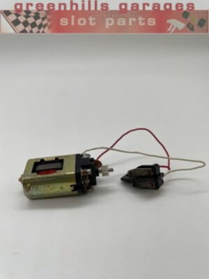 Greenhills Scalextric Johnson E111 Motor Typ 21 Führung & Verkabelung - gebraucht - P7518