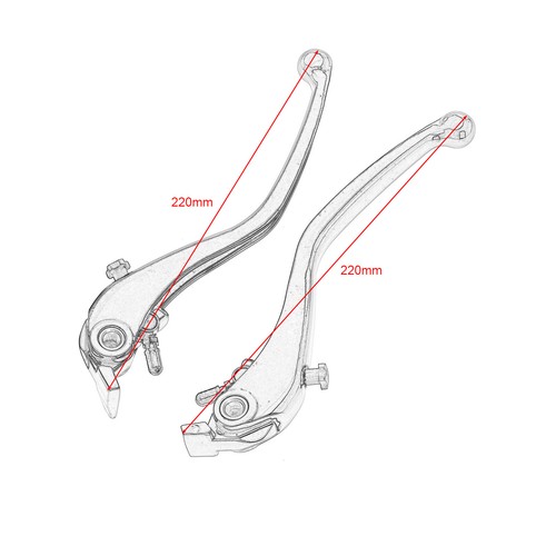For Ducati 959/1199 Panigale V2 Monster 1200 Streetfighter - Brake Clutch levers - Picture 2 of 10