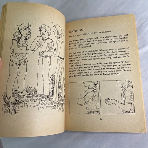 Bet You Can't! Book 1st Edition by Vicki Cobb & Cathy Darkling Vintage Avon - Imagen 6 de 12