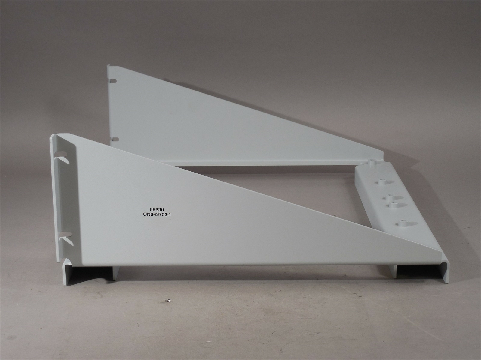 General Dynamics TACLANE 0N649703-1 Rack Mount Bracket 2U 19 inch 16.75 ...