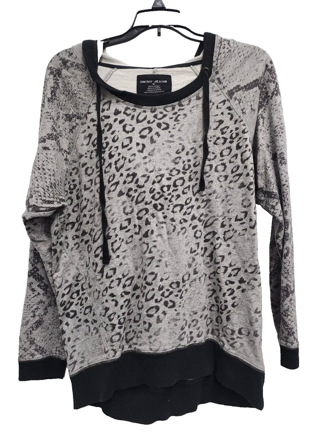 DKNY Animal Print 100% Cotton Hoodies & Sweatshirts for Women