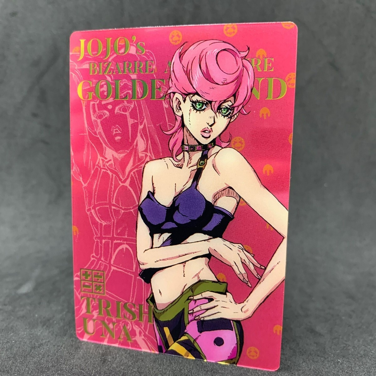 Jojo's Bizarre Adventure Golden Wind TRISH UNA No.03 Metallic Card