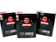 Motoröl 20W50 6Liter Motul Oldtimer Classic Oil Öl Motorenöl ab 1950 3x 2L